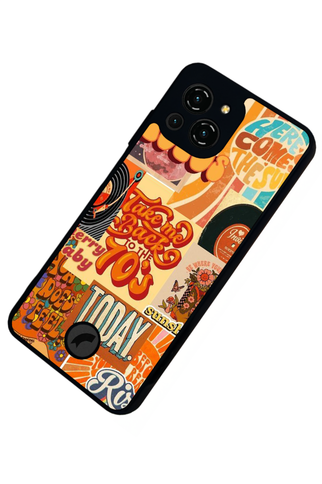 Reeder S23 Pro Max Uyumlu Poster Tasarımlı Glossy Premium Kılıf