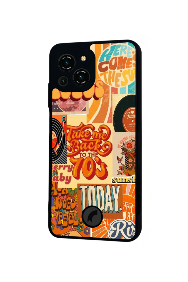 Reeder S23 Pro Max Uyumlu Poster Tasarımlı Glossy Premium Kılıf