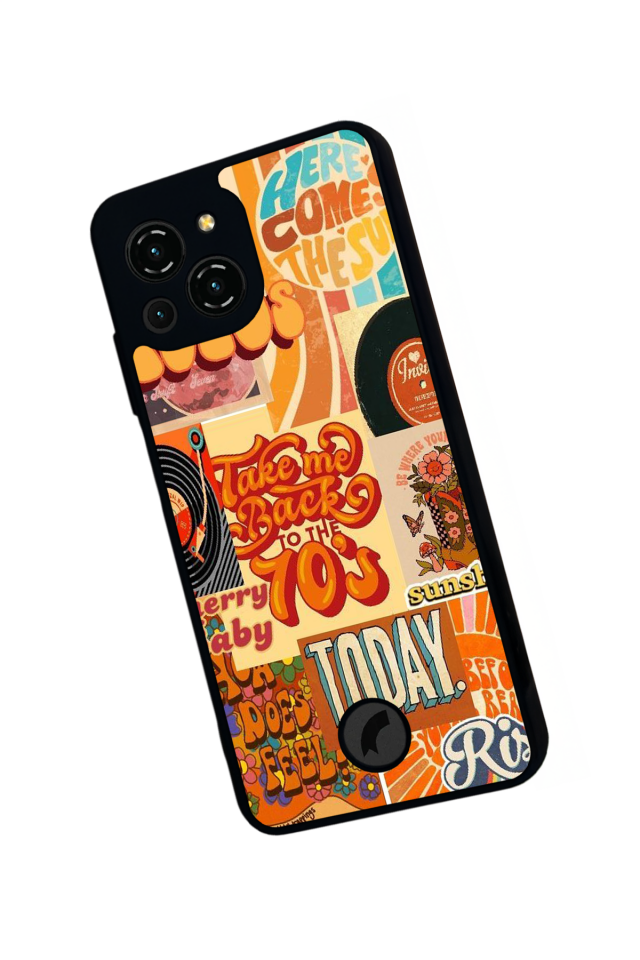 Reeder S23 Pro Max Uyumlu Poster Tasarımlı Glossy Premium Kılıf