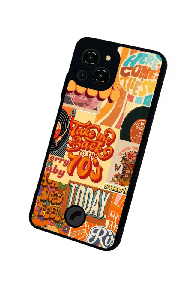 Reeder S23 Pro Max Uyumlu Poster Tasarımlı Glossy Premium Kılıf