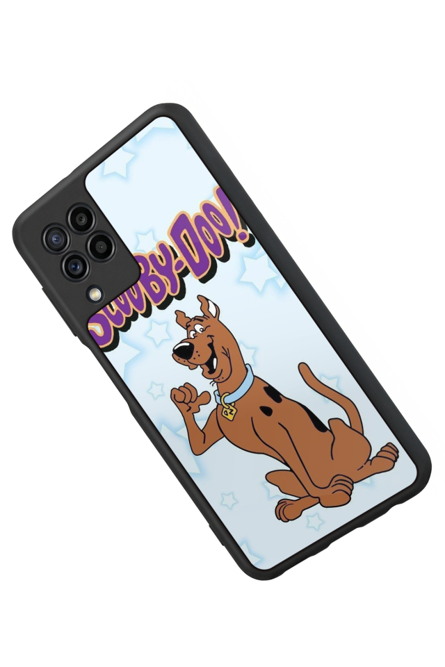 Samsung Galaxy M32 Uyumlu Scooby Doo Tasarımlı Glossy Premium Kılıf
