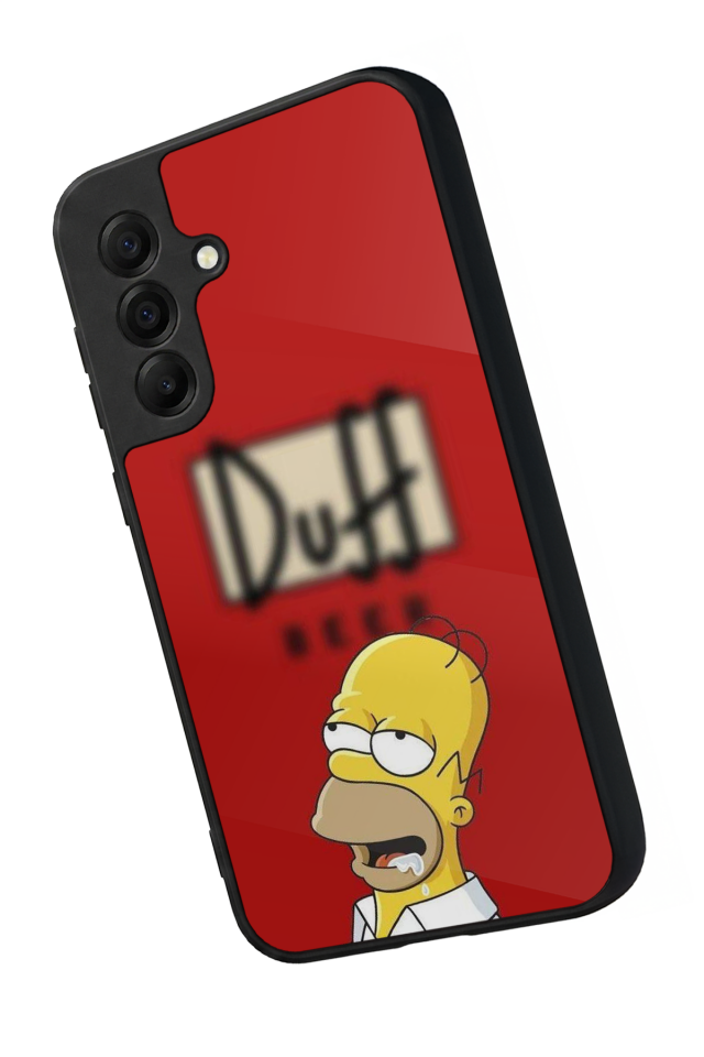 Samsung Galaxy A17 Uyumlu The Simpsons Tasarımlı Glossy Premium Kılıf