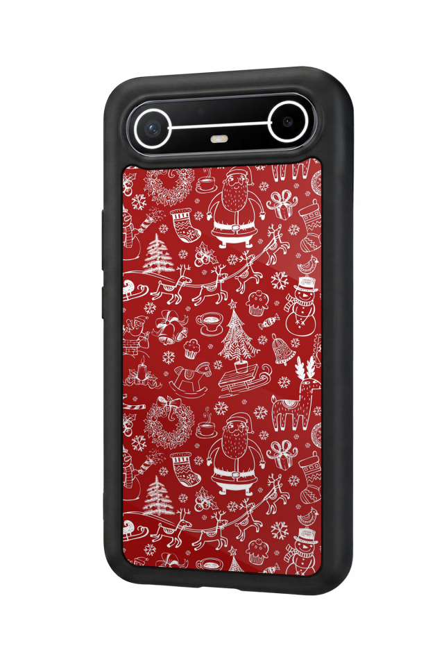 Tecno Spark Slim 5G Uyumlu Yilbasi Christmas Tasarımlı Glossy Premium Kılıf