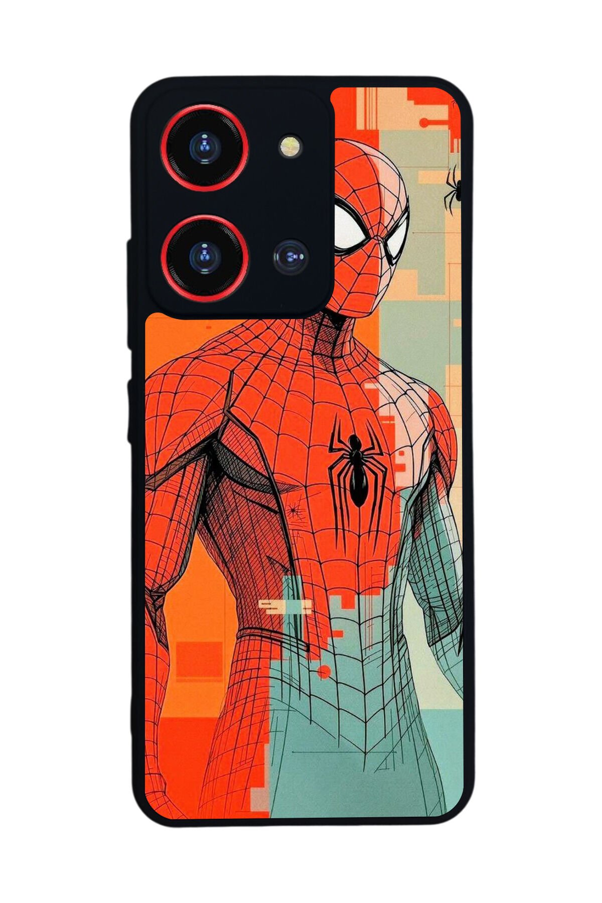 Reeder S19 Max Pro S 108MP Uyumlu Spider Man ( Örümcek Adam ) Tasarımlı Glossy Premium Kılıf