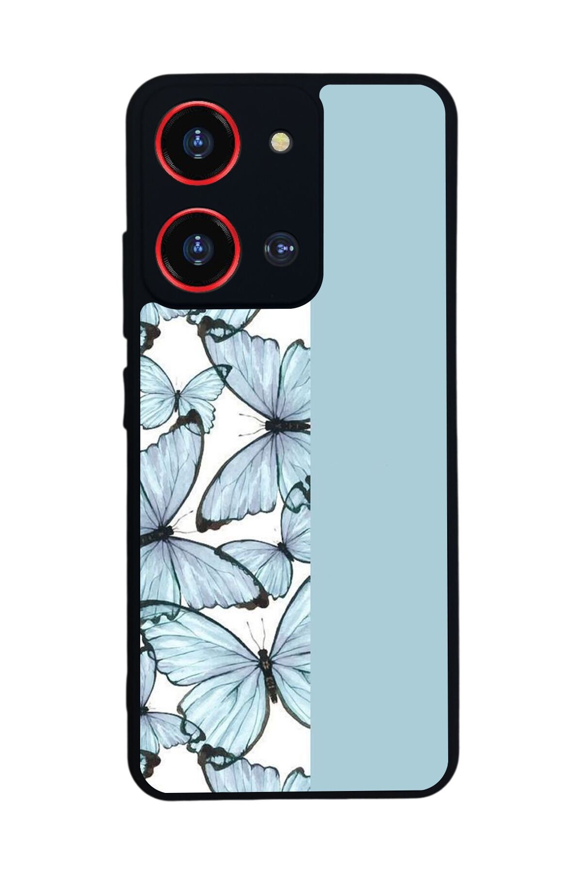 Reeder S19 Max Pro S 108MP Uyumlu Kelebek Tasarımlı Glossy Premium Kılıf