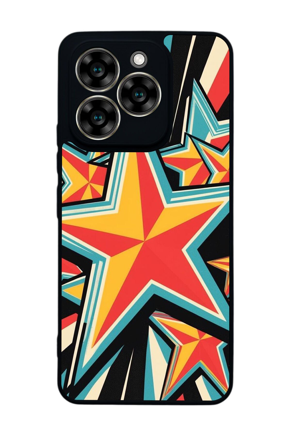 Reeder S919 Uyumlu Retro Yildizlar Tasarımlı Glossy Premium Kılıf