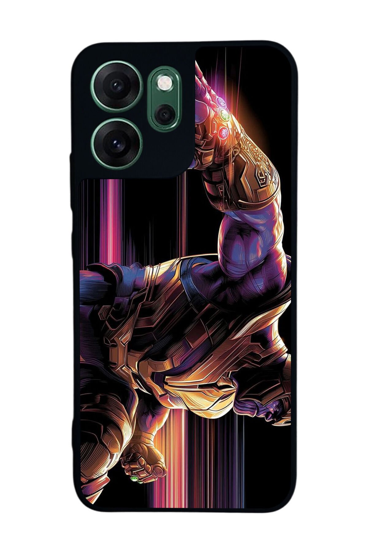 Oppo Reno 14F Uyumlu Thanos Tasarımlı Glossy Premium Kılıf