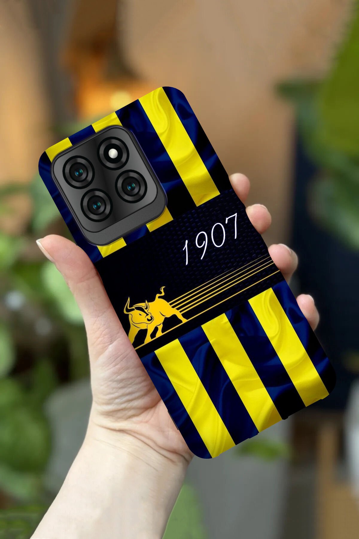 Reeder S71 Uyumlu Kamera Korumalı Futbol Takımı Desenli HD Baskılı Silikon Kılıf