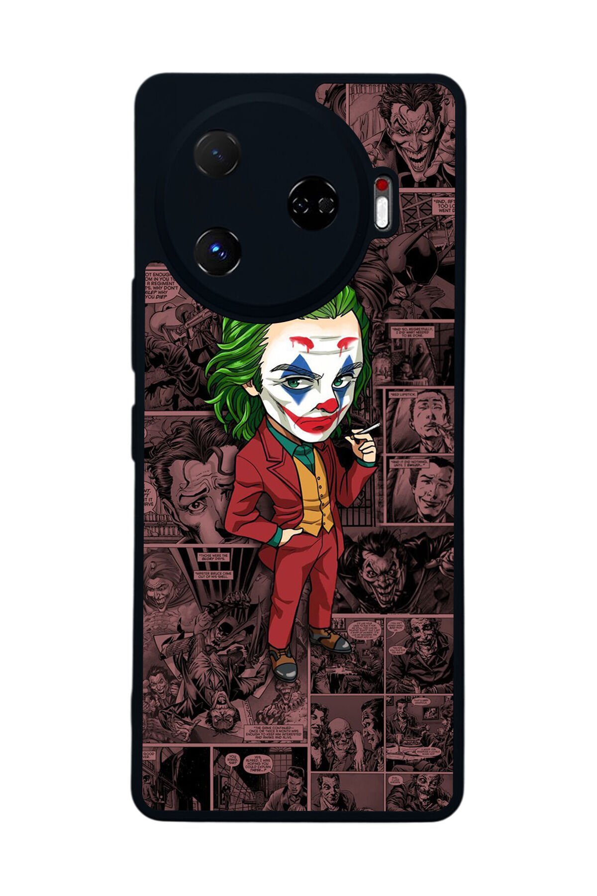 Tecno Camon 30 Pro Uyumlu Joker Tasarımlı Glossy Premium Kılıf