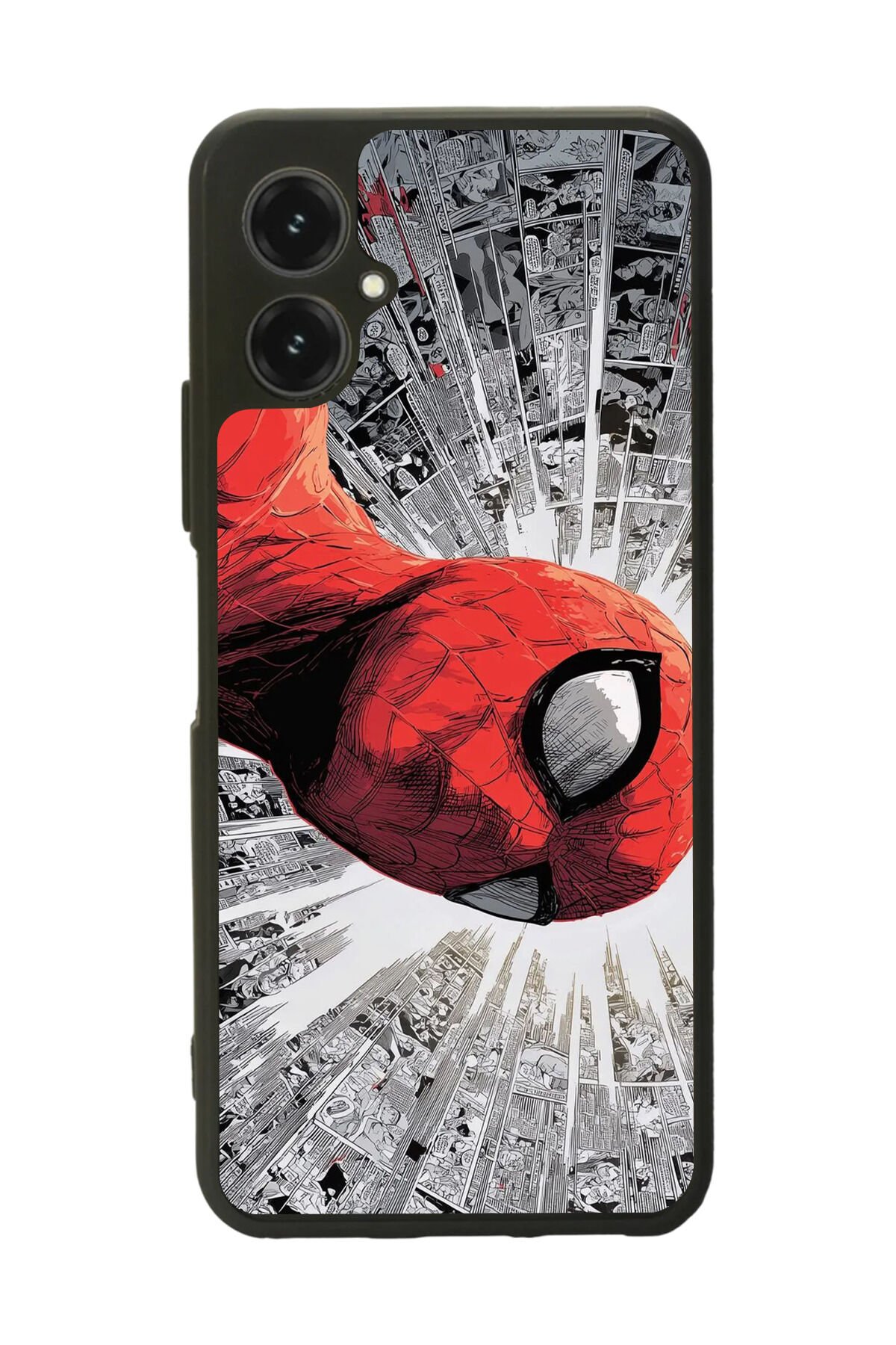 Omix X5 Uyumlu Spider Man ( Örümcek Adam ) Tasarımlı Glossy Premium Kılıf