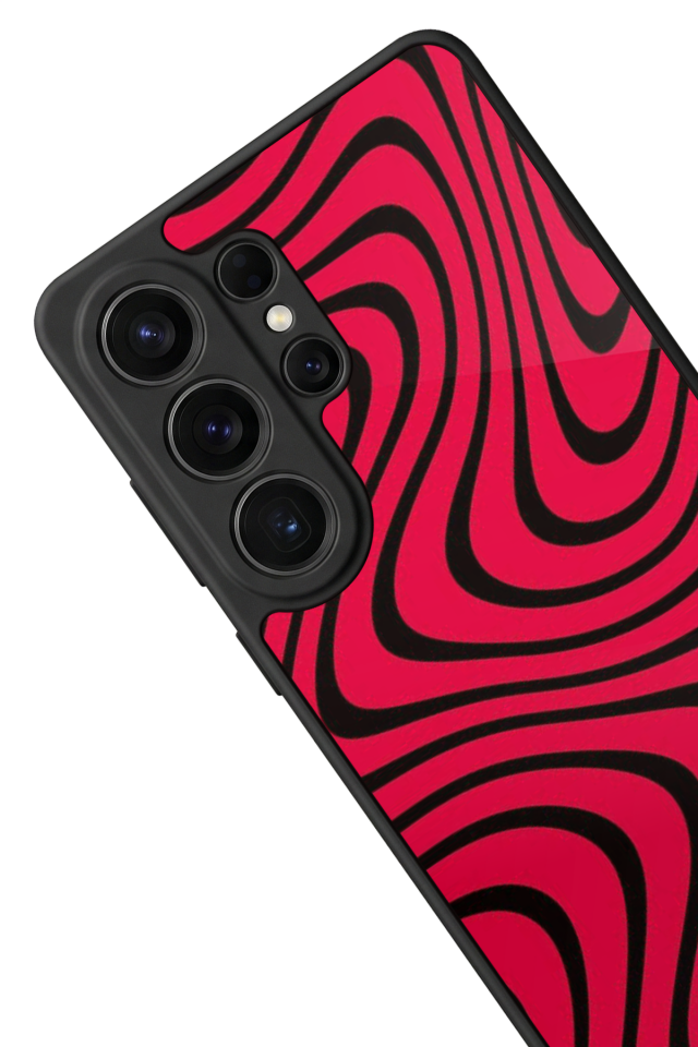 Samsung Galaxy S26 Ultra Uyumlu Çizgi Sanatı Tasarımlı Glossy Premium Kılıf