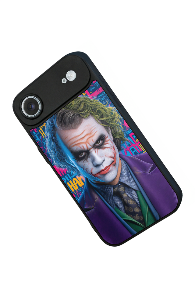 iPhone 17 Air Uyumlu Joker Tasarımlı Glossy Premium Kılıf