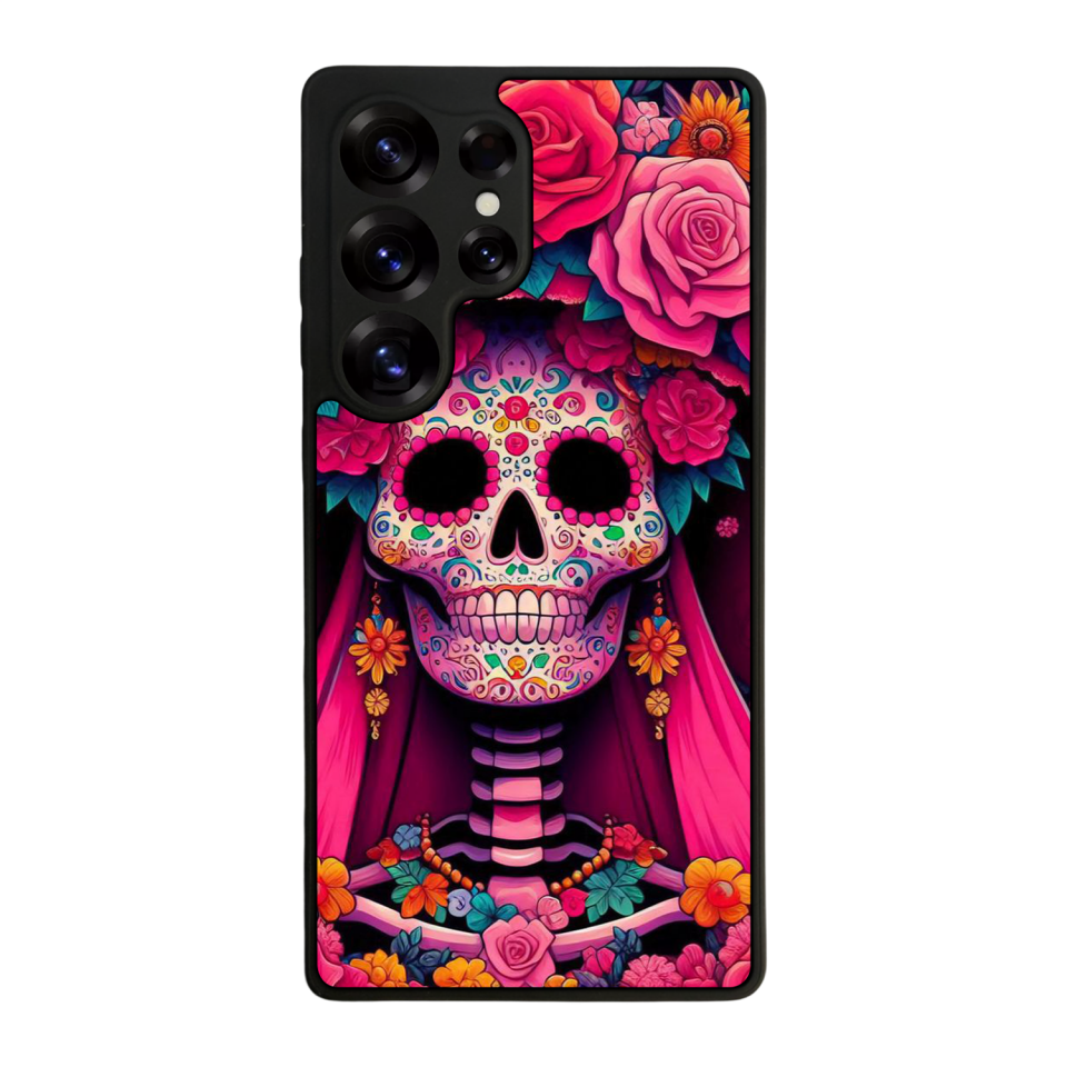 Samsung Galaxy S25 Ultra Uyumlu KuruKafa Tasarımlı Glossy Premium Kılıf
