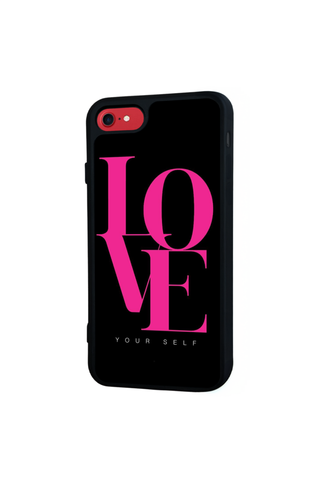 iPhone 8 Uyumlu Love Tasarımlı Glossy Premium Kılıf