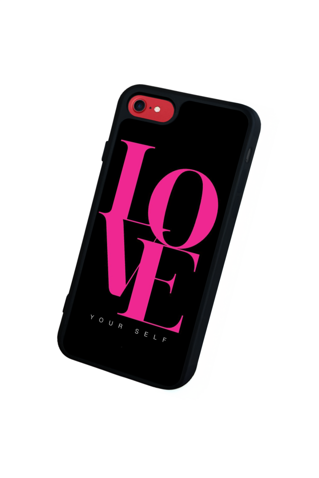 iPhone 8 Uyumlu Love Tasarımlı Glossy Premium Kılıf