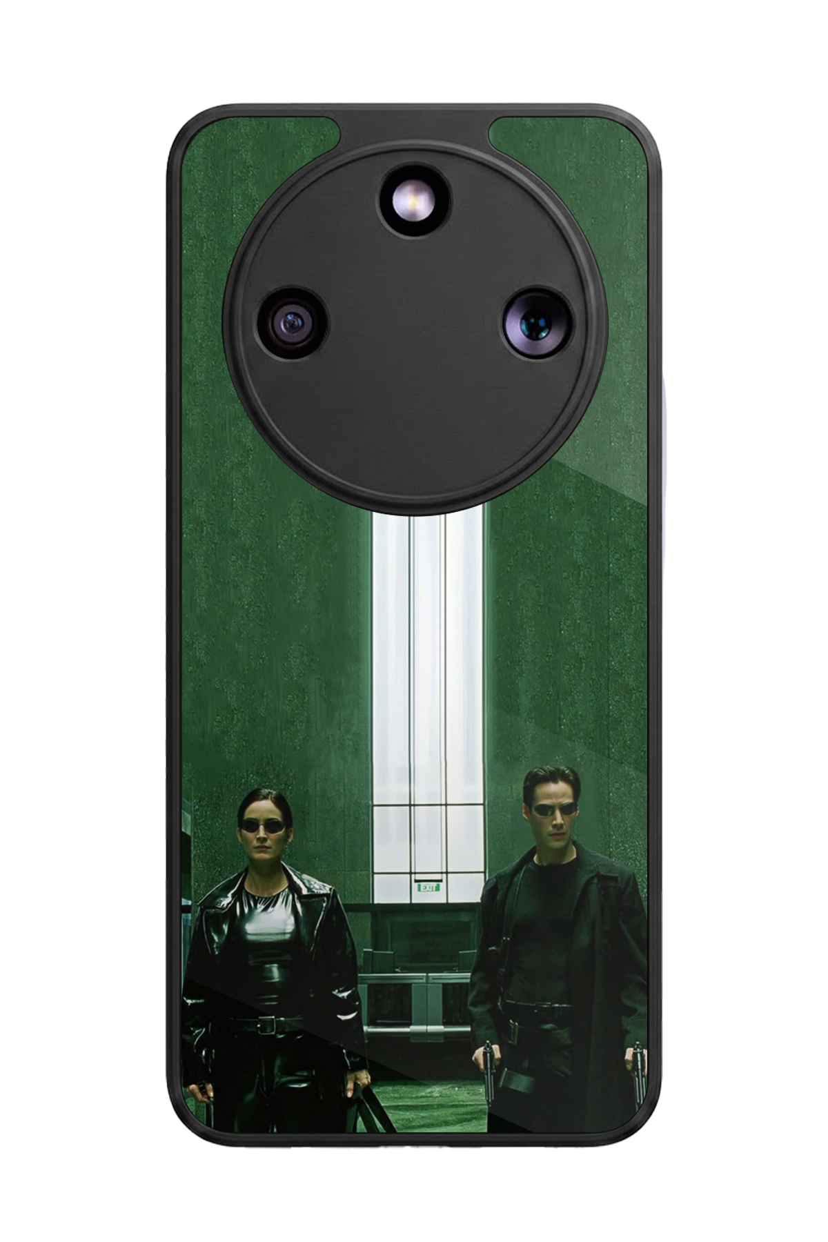 Honor Magic 8 Lite Uyumlu MatriHonor Magic 8 Lite Tasarımlı Glossy Premium Kılıf