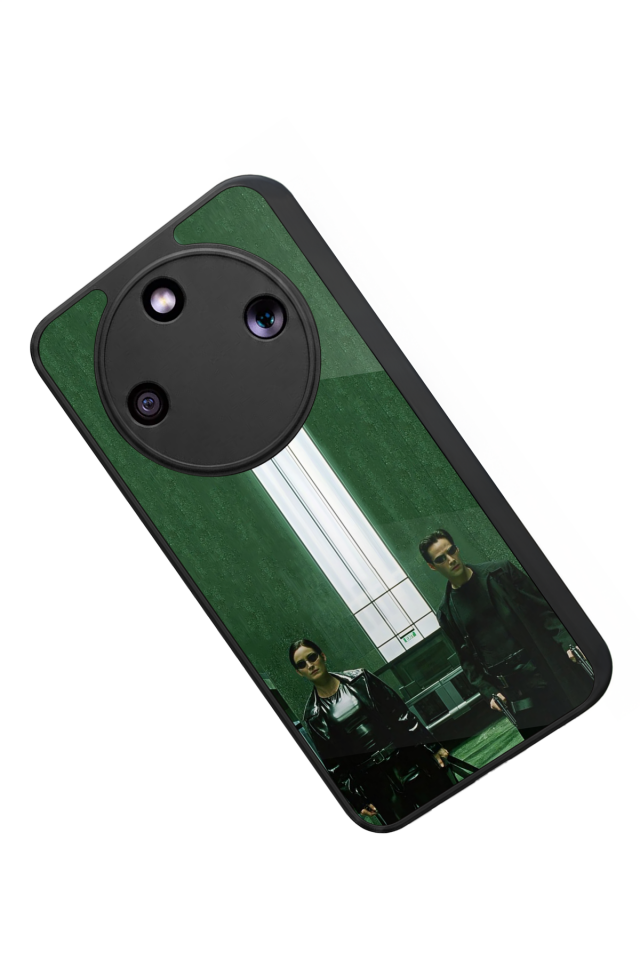 Honor Magic 8 Lite Uyumlu MatriHonor Magic 8 Lite Tasarımlı Glossy Premium Kılıf
