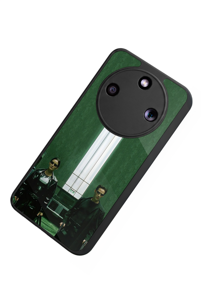 Honor Magic 8 Lite Uyumlu MatriHonor Magic 8 Lite Tasarımlı Glossy Premium Kılıf