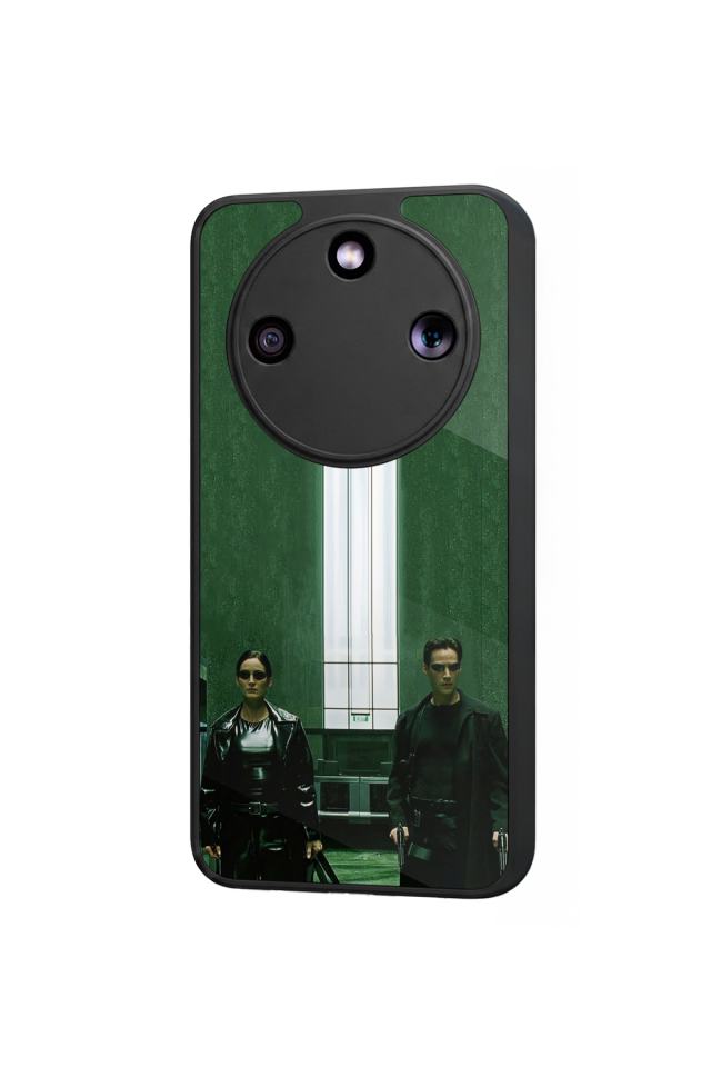 Honor Magic 8 Lite Uyumlu MatriHonor Magic 8 Lite Tasarımlı Glossy Premium Kılıf