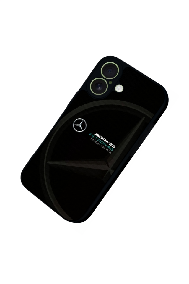 iPhone 17 Uyumlu Mercedes Tasarımlı Glossy Premium Kılıf