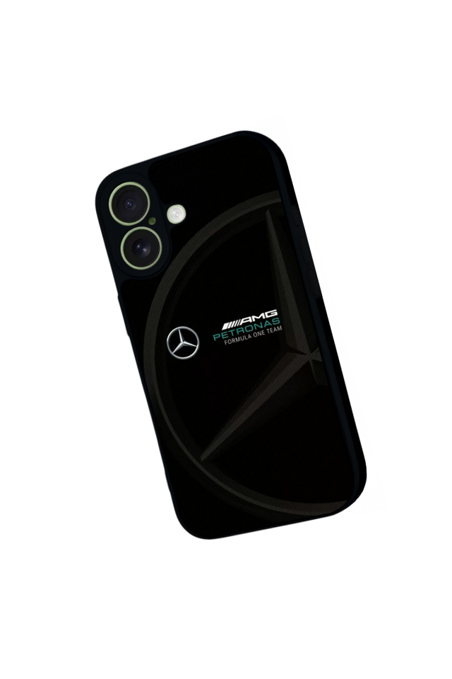 iPhone 17 Uyumlu Mercedes Tasarımlı Glossy Premium Kılıf