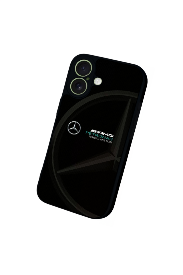 iPhone 17 Uyumlu Mercedes Tasarımlı Glossy Premium Kılıf