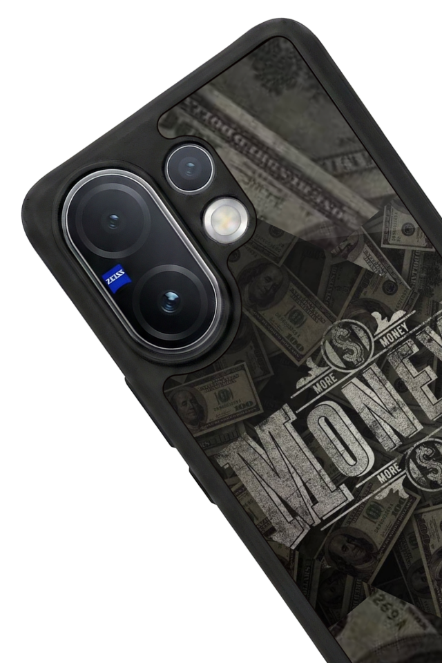 Vivo V60 Uyumlu Money Para Tasarımlı Glossy Premium Kılıf