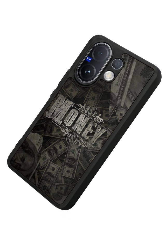 Vivo V60 Uyumlu Money Para Tasarımlı Glossy Premium Kılıf
