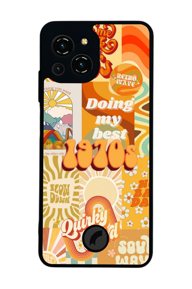 Reeder S23 Pro Max Uyumlu Poster Tasarımlı Glossy Premium Kılıf