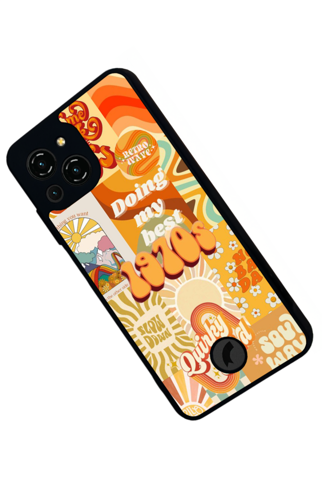 Reeder S23 Pro Max Uyumlu Poster Tasarımlı Glossy Premium Kılıf