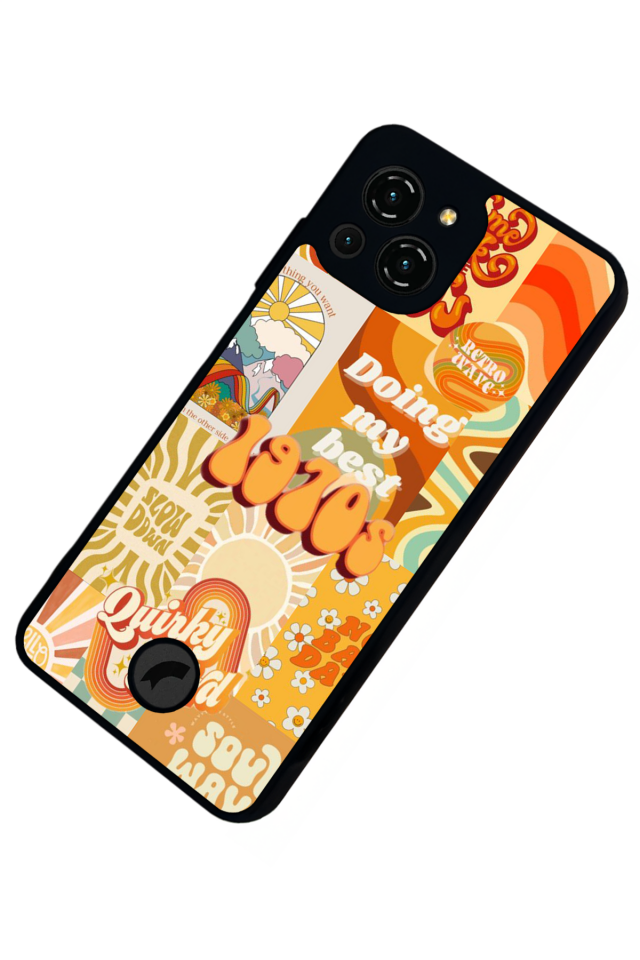 Reeder S23 Pro Max Uyumlu Poster Tasarımlı Glossy Premium Kılıf