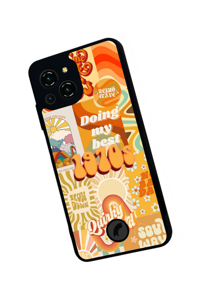 Reeder S23 Pro Max Uyumlu Poster Tasarımlı Glossy Premium Kılıf