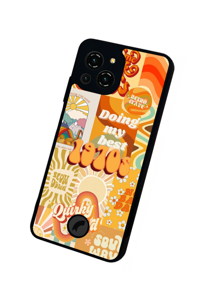 Reeder S23 Pro Max Uyumlu Poster Tasarımlı Glossy Premium Kılıf