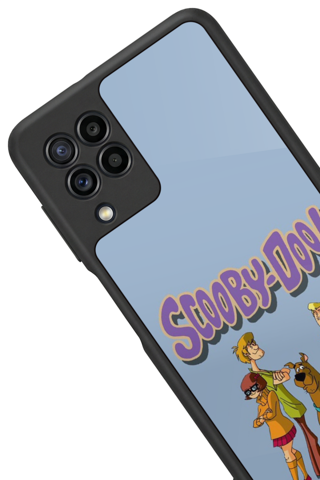 Samsung Galaxy M32 Uyumlu Scooby Doo Tasarımlı Glossy Premium Kılıf