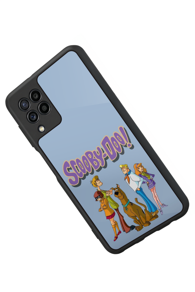 Samsung Galaxy M32 Uyumlu Scooby Doo Tasarımlı Glossy Premium Kılıf