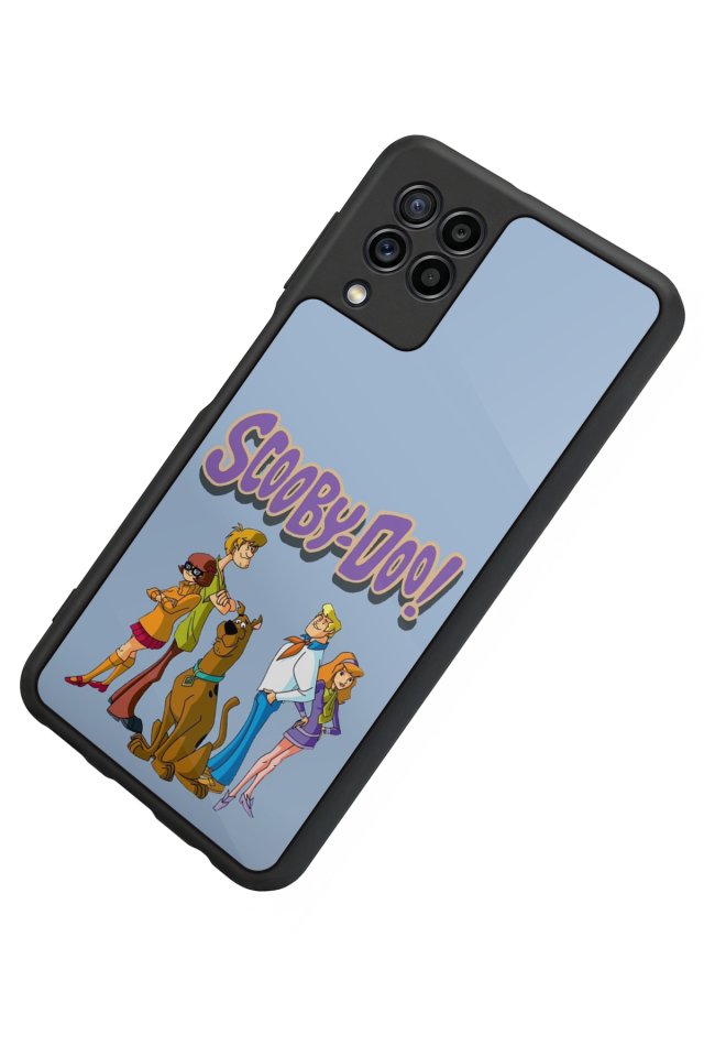 Samsung Galaxy M32 Uyumlu Scooby Doo Tasarımlı Glossy Premium Kılıf
