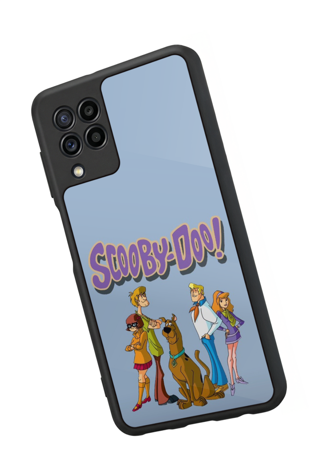 Samsung Galaxy M32 Uyumlu Scooby Doo Tasarımlı Glossy Premium Kılıf