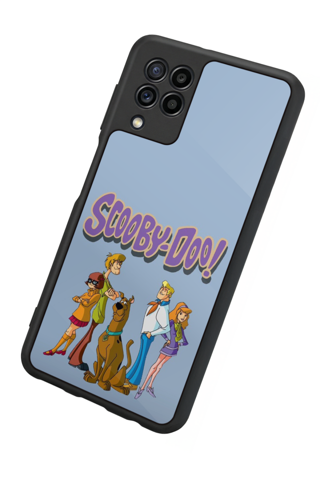 Samsung Galaxy M32 Uyumlu Scooby Doo Tasarımlı Glossy Premium Kılıf