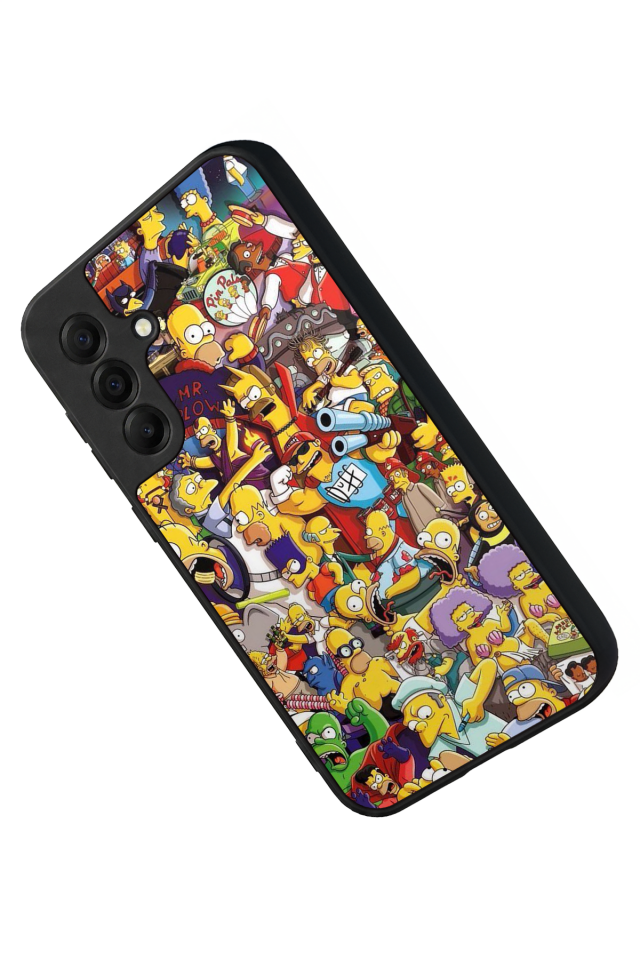 Samsung Galaxy A17 Uyumlu The Simpsons Tasarımlı Glossy Premium Kılıf