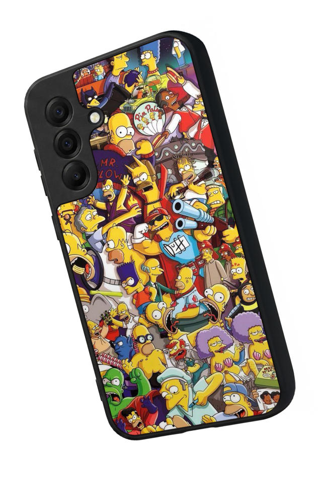 Samsung Galaxy A17 Uyumlu The Simpsons Tasarımlı Glossy Premium Kılıf