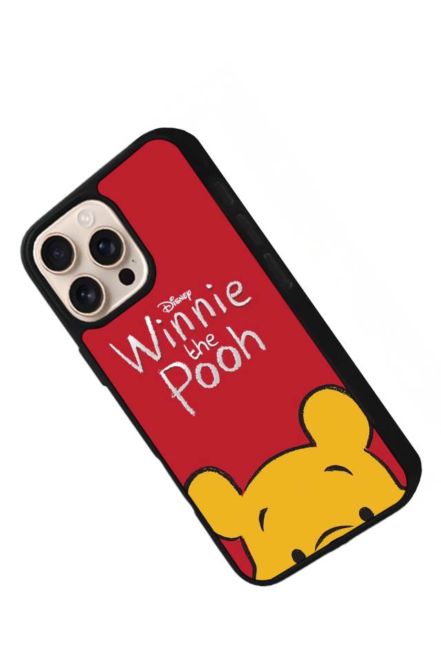 iPhone 15 Pro Max Uyumlu Winnie Tasarımlı Glossy Premium Kılıf