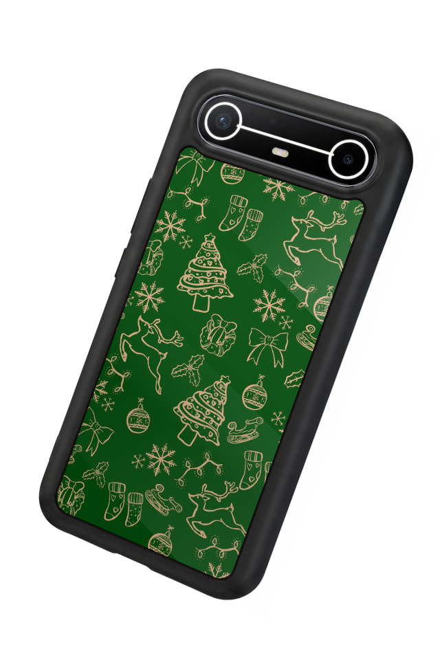Tecno Spark Slim 5G Uyumlu Yilbasi Christmas Tasarımlı Glossy Premium Kılıf