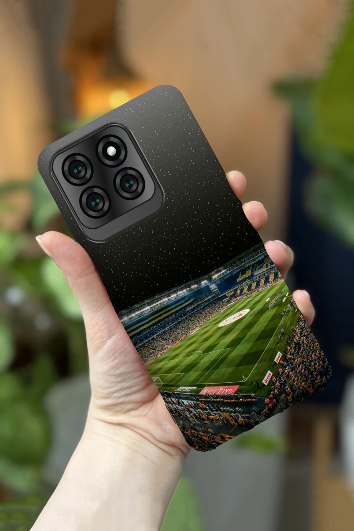 Reeder S71 Uyumlu Kamera Korumalı Futbol Takımı Desenli HD Baskılı Silikon Kılıf