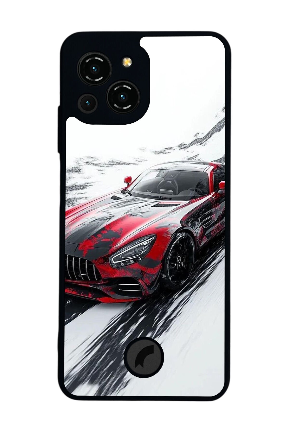 Reeder S23 Pro Max Uyumlu Mercedes Tasarımlı Glossy Premium Kılıf