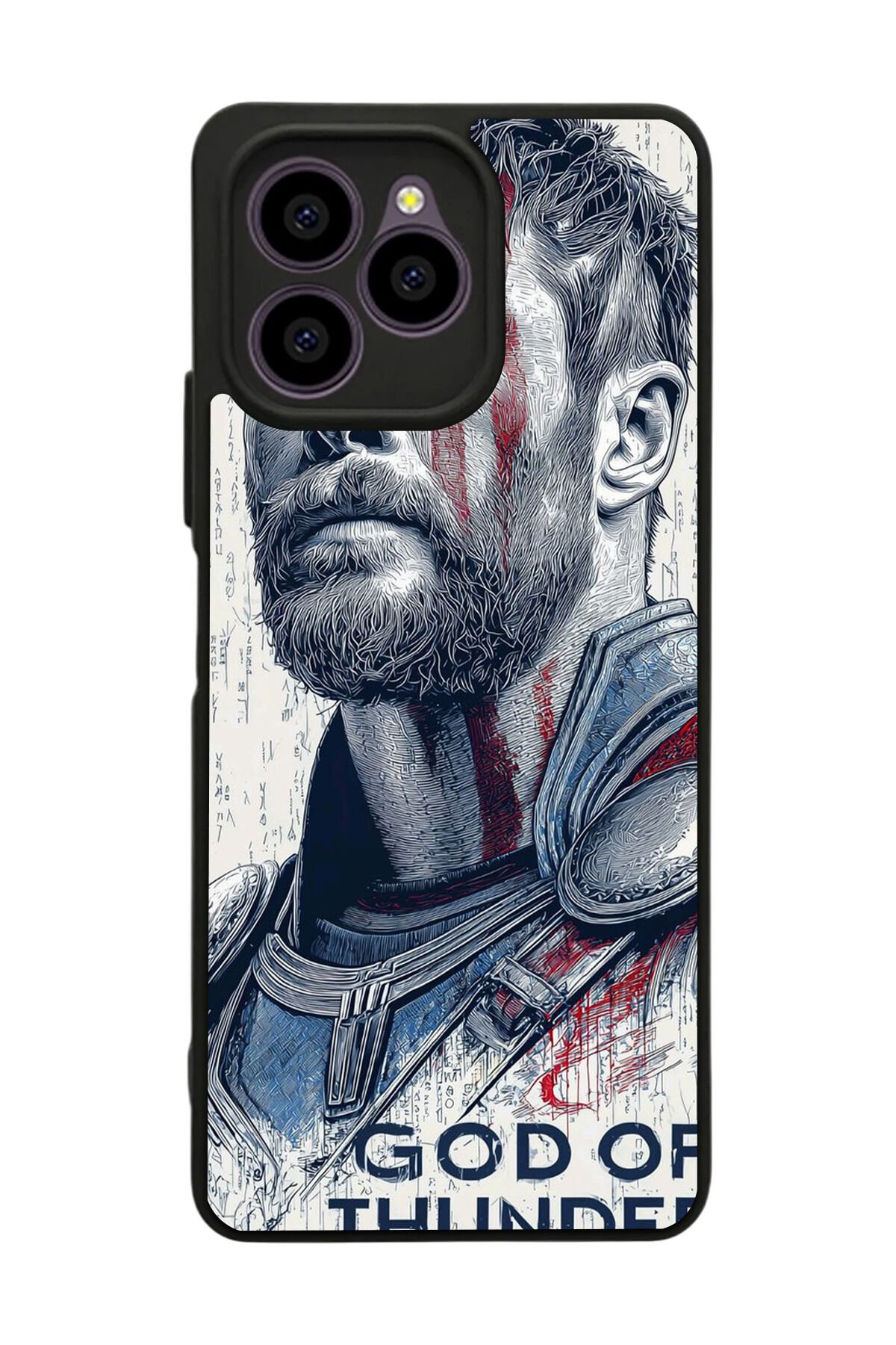 Omix X6 Uyumlu Thor Tasarımlı Glossy Premium Kılıf