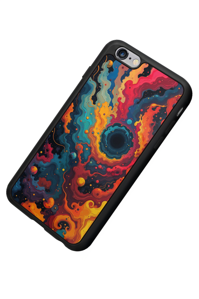 iPhone 6s Plus Uyumlu Abstract Tasarımlı Glossy Premium Kılıf