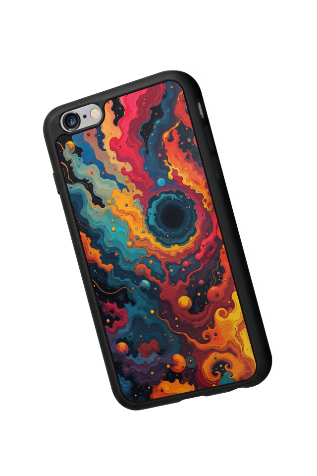 iPhone 6s Plus Uyumlu Abstract Tasarımlı Glossy Premium Kılıf