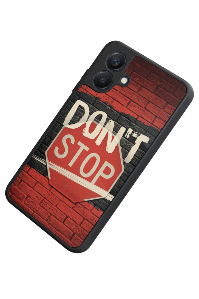 Samsung Galaxy A07 Uyumlu Dont Stop Tasarımlı Glossy Premium Kılıf