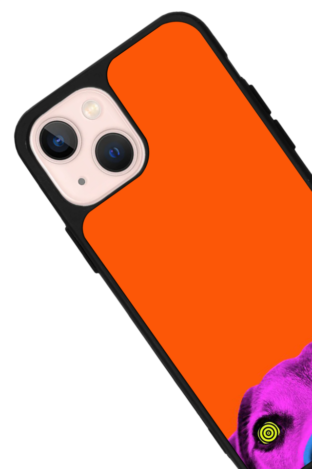 iPhone 13 Mini Uyumlu Kirmizi Tasarımlı Glossy Premium Kılıf