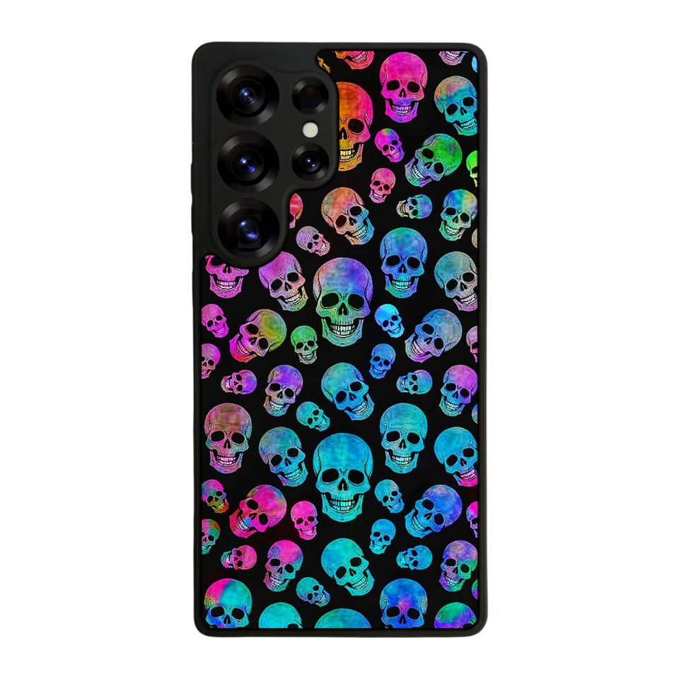 Samsung Galaxy S25 Ultra Uyumlu KuruKafa Tasarımlı Glossy Premium Kılıf